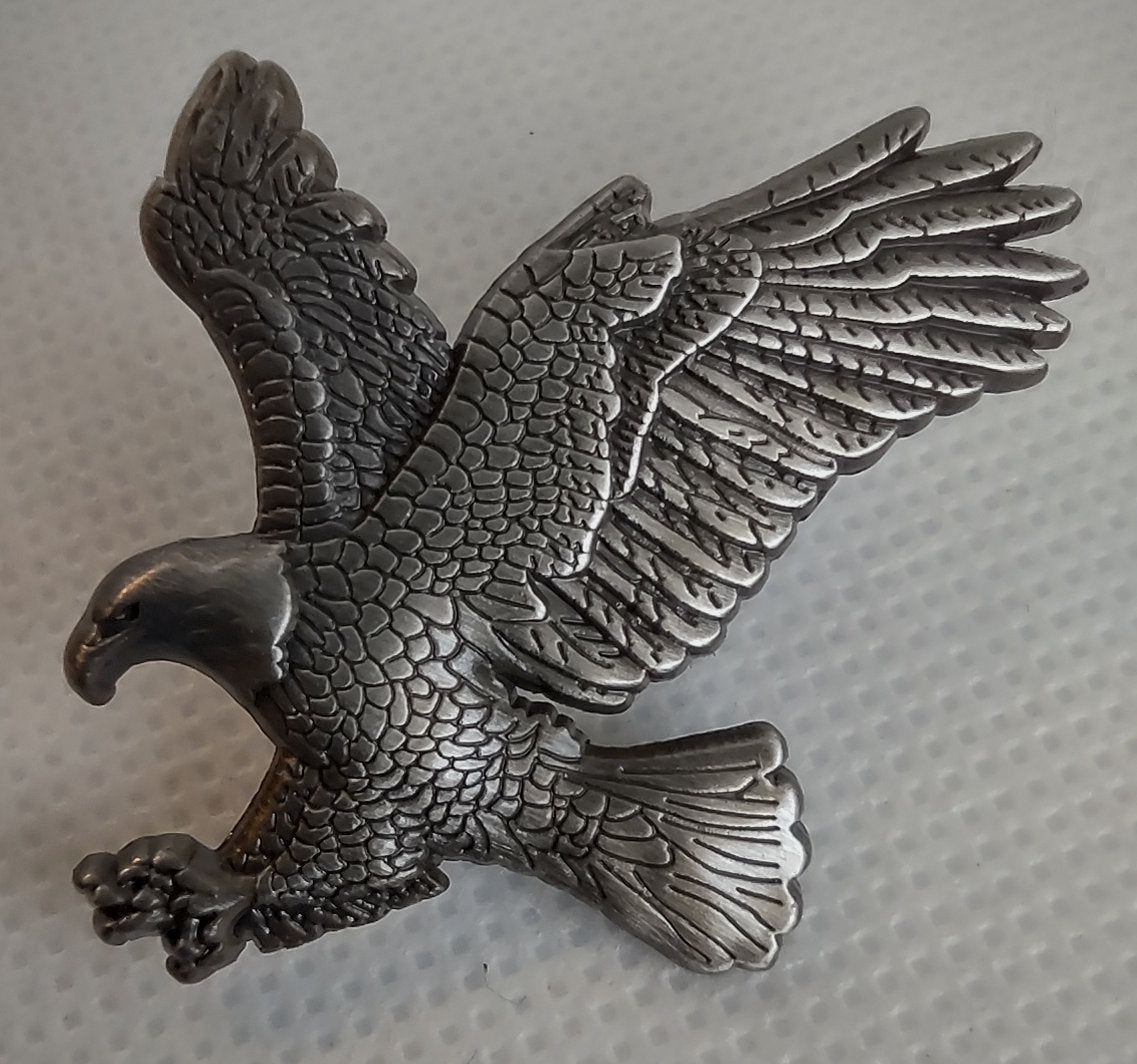 Soaring Eagle Pin, Traditional symbol of Power and National Pride.