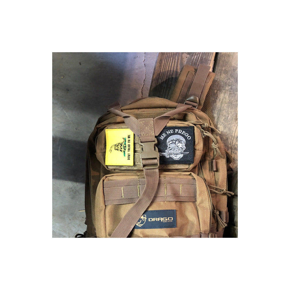 Me Ne Frego WW2 Patch (Italian MeNeFrego World War Two Army Unit) Perfect for any type of clothing.