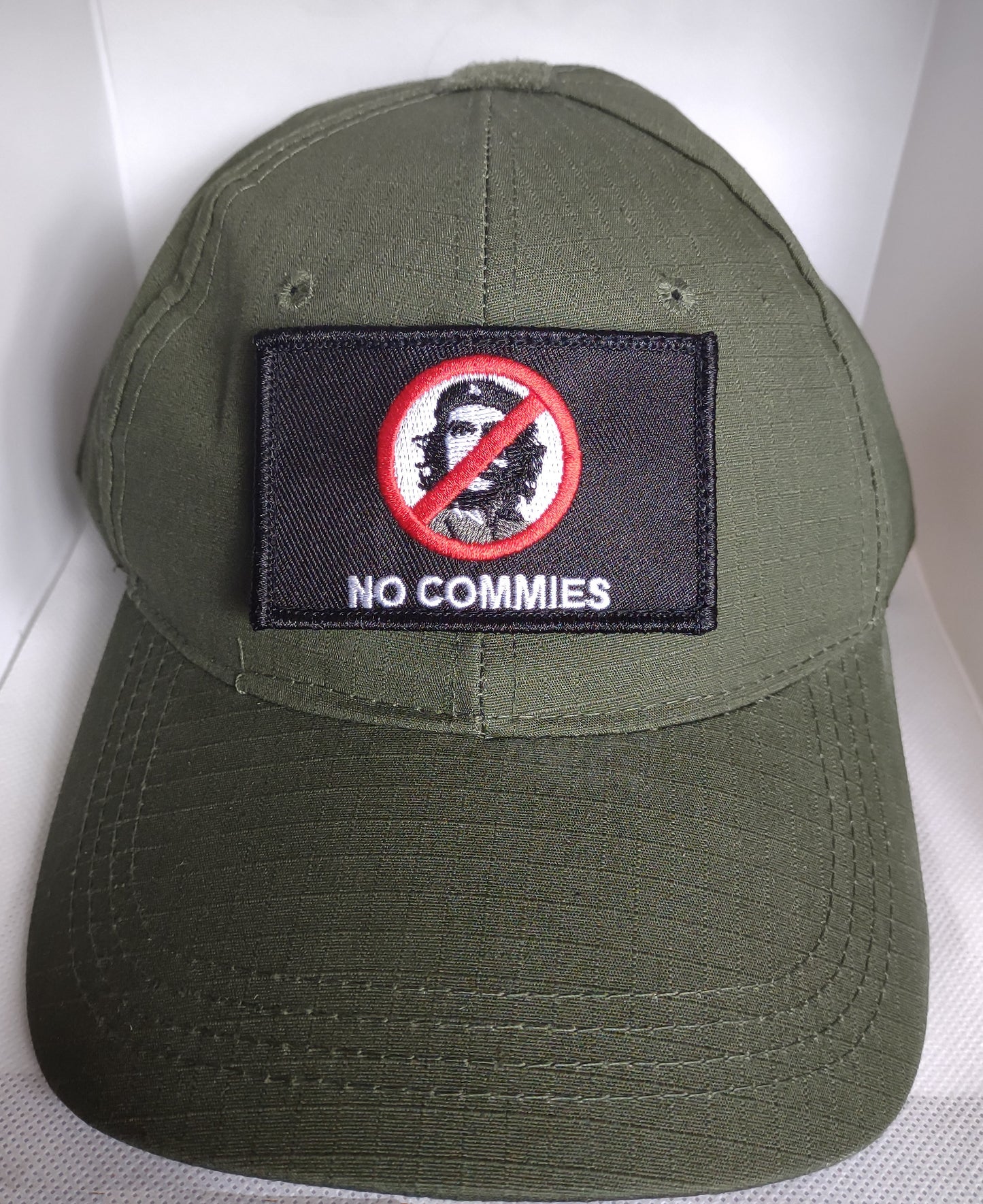No Commies/ Anti-Che Guevara Hat Patch