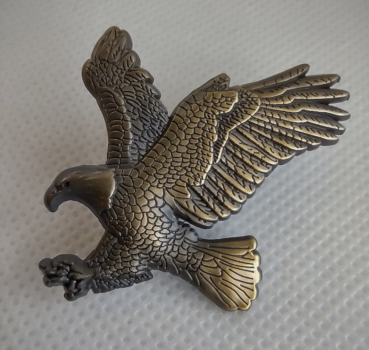 Soaring Eagle Pin, Traditional symbol of Power and National Pride.