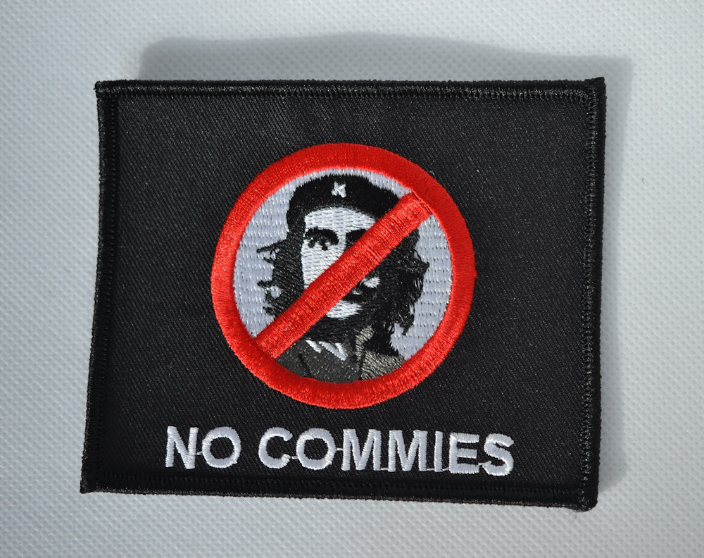 Anti Che/Anti-Communist/Marxist Embroidered Patch Set.