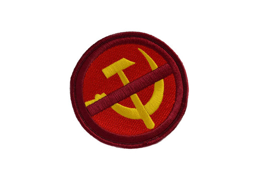 Anti-Communist/Against Communism Embroidered Patch