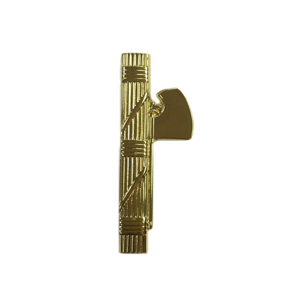 Italian Fascist/Roman Fasces (in gold color) pin.