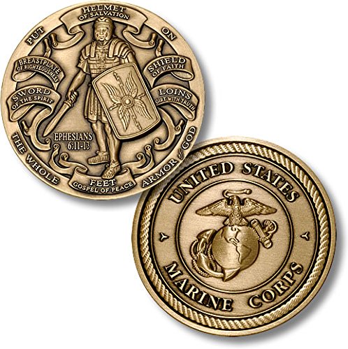 U.S.M.C. - United States Marine Corps Warrior Challenge Coin