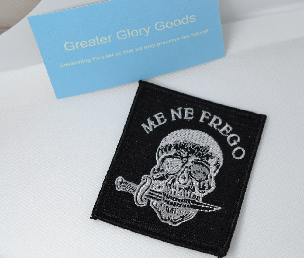 GGG Business card + "Me Ne Frego" Patch
