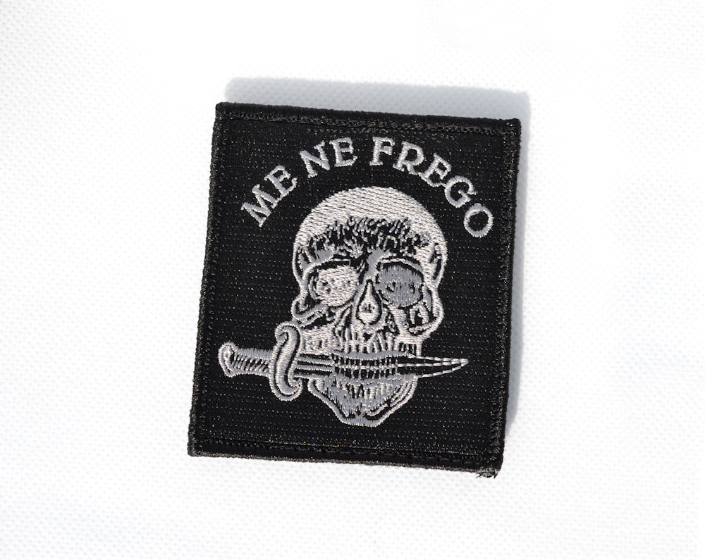 Me Ne Frego Velcro Hook and Loop Patch